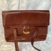 Sac marron en cuir Hexagona Paris