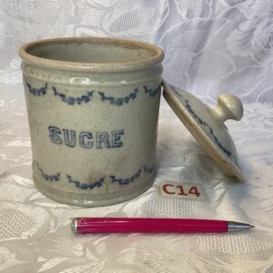 Boîte à sucre ancienne Cui.c14
