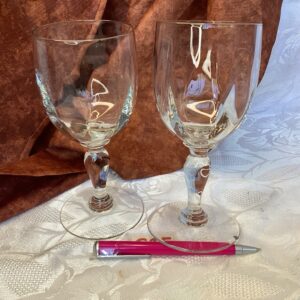 Lot de deux verres ver.c15