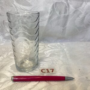 Verre à orangeade motif vague ver.c17