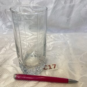 Verre à orangeade 4 longues stries. Ver.c17