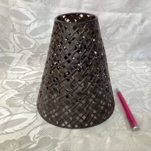 Petit abat jour métallique dec.in