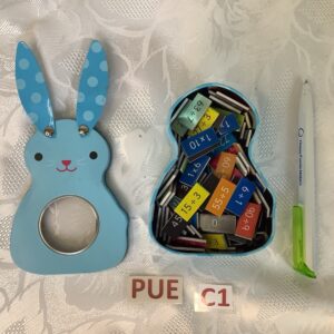 Boîte lapin d’étiquettes pour calcul mental pue.c1
