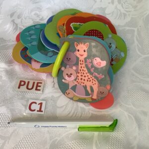 Chiffres de 1 à 10 Sophie la girafe pue.c1