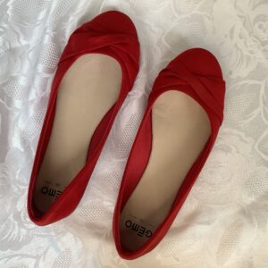 Ballerines rouges pointure 38 cha.c9