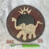 Miroir rond avec éléphant dec.c5