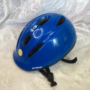Casque vélo bleu enfant 52-56 cm spo.in
