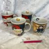 Lot de 4 mugs noel dej.c5
