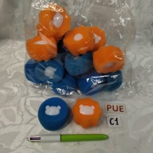 Lot de 9 boules anti poils et cheveux mai.c1