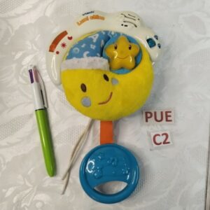 Veilleuse musicale croissant de lune Lumi câline pue.c2