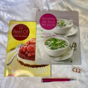 Lot de deux livres recettes de tous les jours et le best of liv.c12