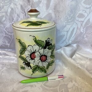 Poubelle de table vintage ceramique
