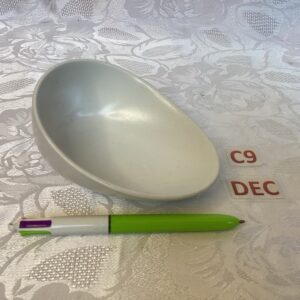 Vide poche ovoïde blanc ikea dec.c9