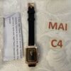 Montre neuve rectagulaire fond noir mai.c4