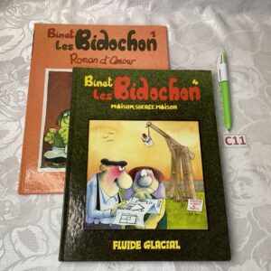 Lot de deux bd les bidochons liv.c11