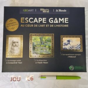 Escape game au cœur de l'art et de l'histoire jou.c6