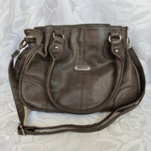 Sac à main marron foncé