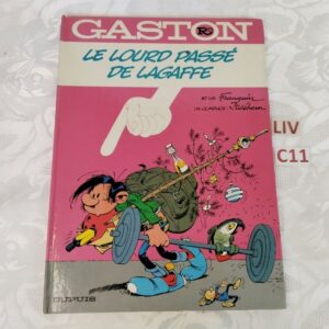 BD Gaston Lagaffe "le lourd passé de Lagaffe" liv.c11