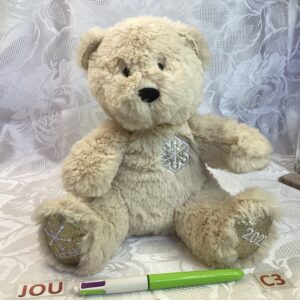Peluche ours de Noël jou.c3