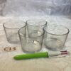 Lot de 4 ramequins en verre cui.c13