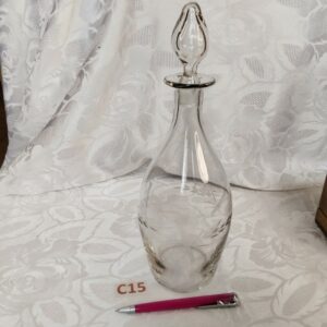 Carafe à vin motif épis de blé