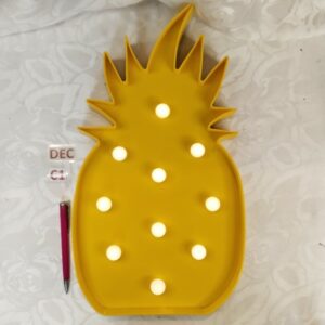 Ananas lumineux jaune dec.c1