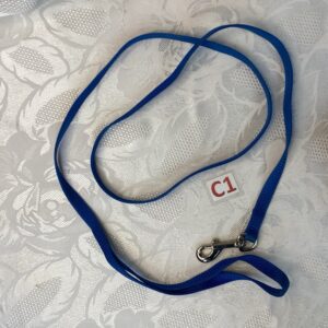 Laisse chat/lapin bleue Ani.c1