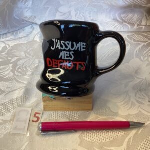 Mug j’assume mes défauts dej.c5