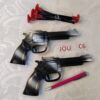 Lot de deux pistolets avec flèches plastique JOU.c6