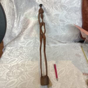 Grande Statue africaine bois dec.c1