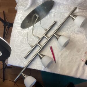 Suspension lumineuse 4 ampoules mai.in